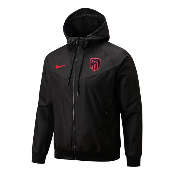 Windjacke Atletico Madrid 2022-23 Schwarz